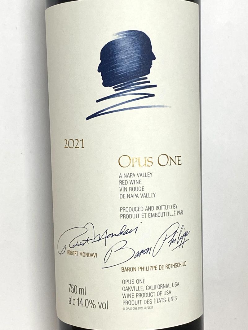 2021年 オーパス ワン 750ml アメリカ カリフォルニア 赤ワイン
