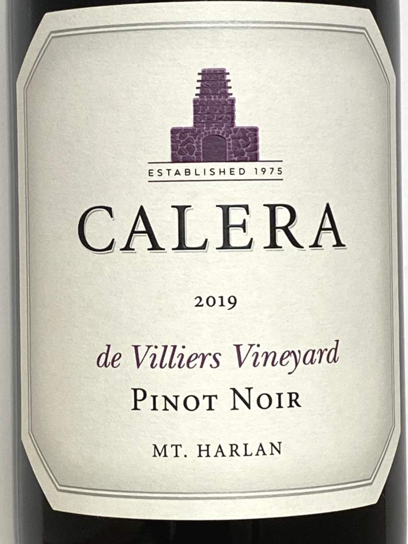 2019年 カレラ ピノノワール ド ヴィリエ ヴィンヤード 750ml アメリカ