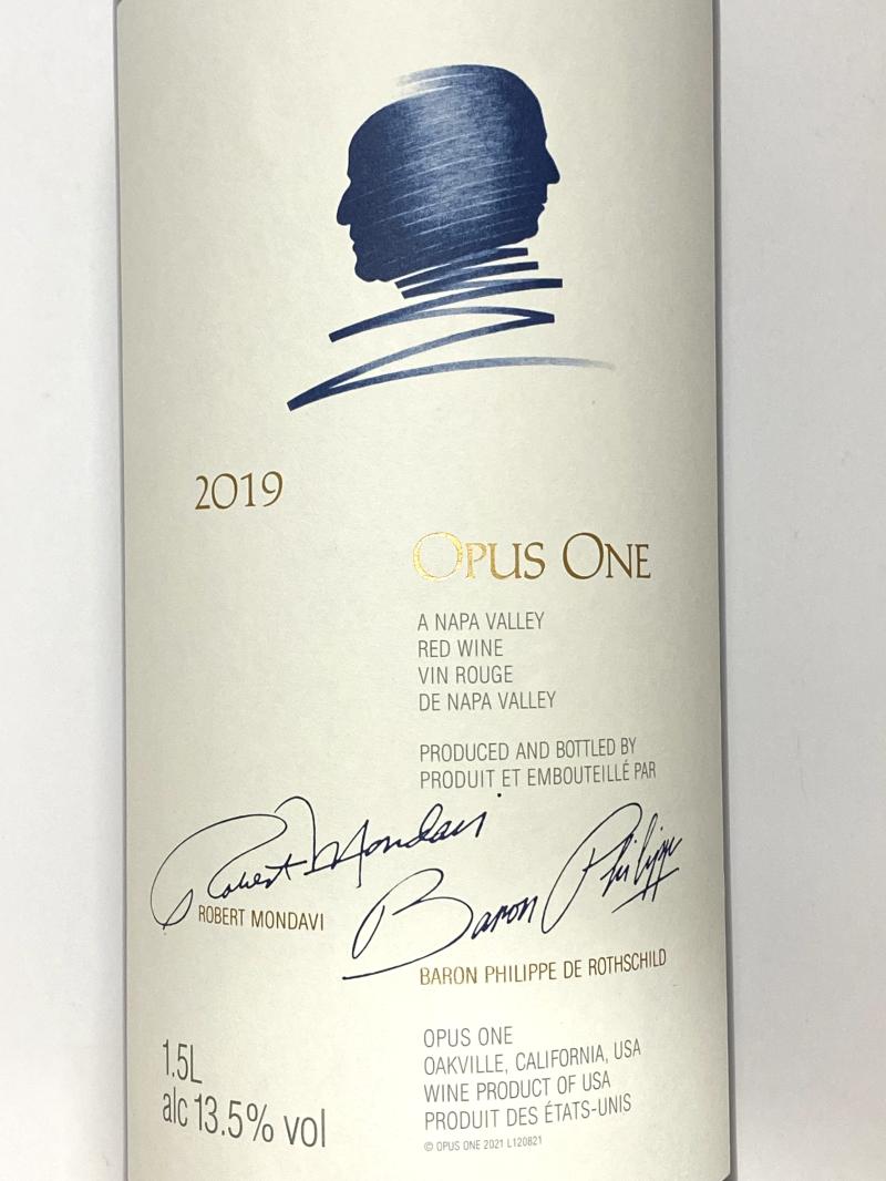 2019年 オーパス ワン 1,500ml アメリカ 赤ワイン