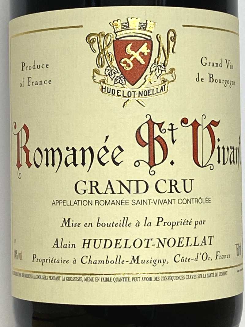 2022年 アラン ユドロ ノエラ ロマネ サン ヴィヴァン 750ml フランス ブルゴーニュ 赤ワイン