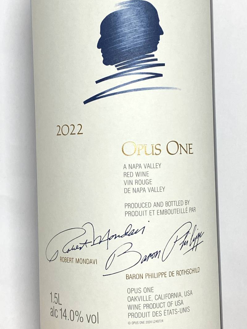2022年 オーパス ワン 1,500ml アメリカ カリフォルニア 赤ワイン