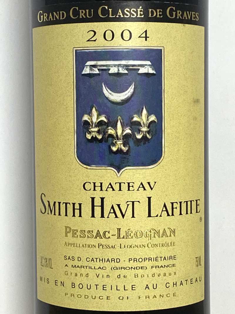 2004年 シャトー スミス オー ラフィット ルージュ 750ml フランス