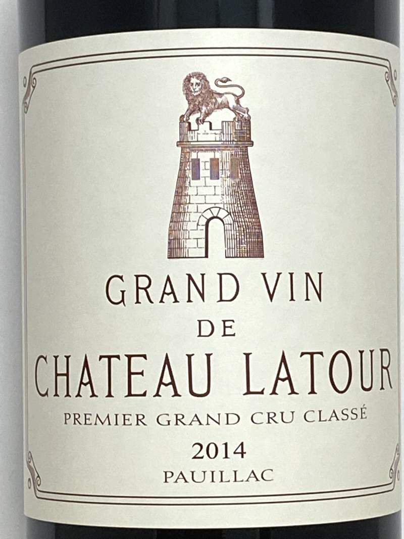 2014年 シャトー ラトゥール 750ml フランス ボルドー 赤ワイン