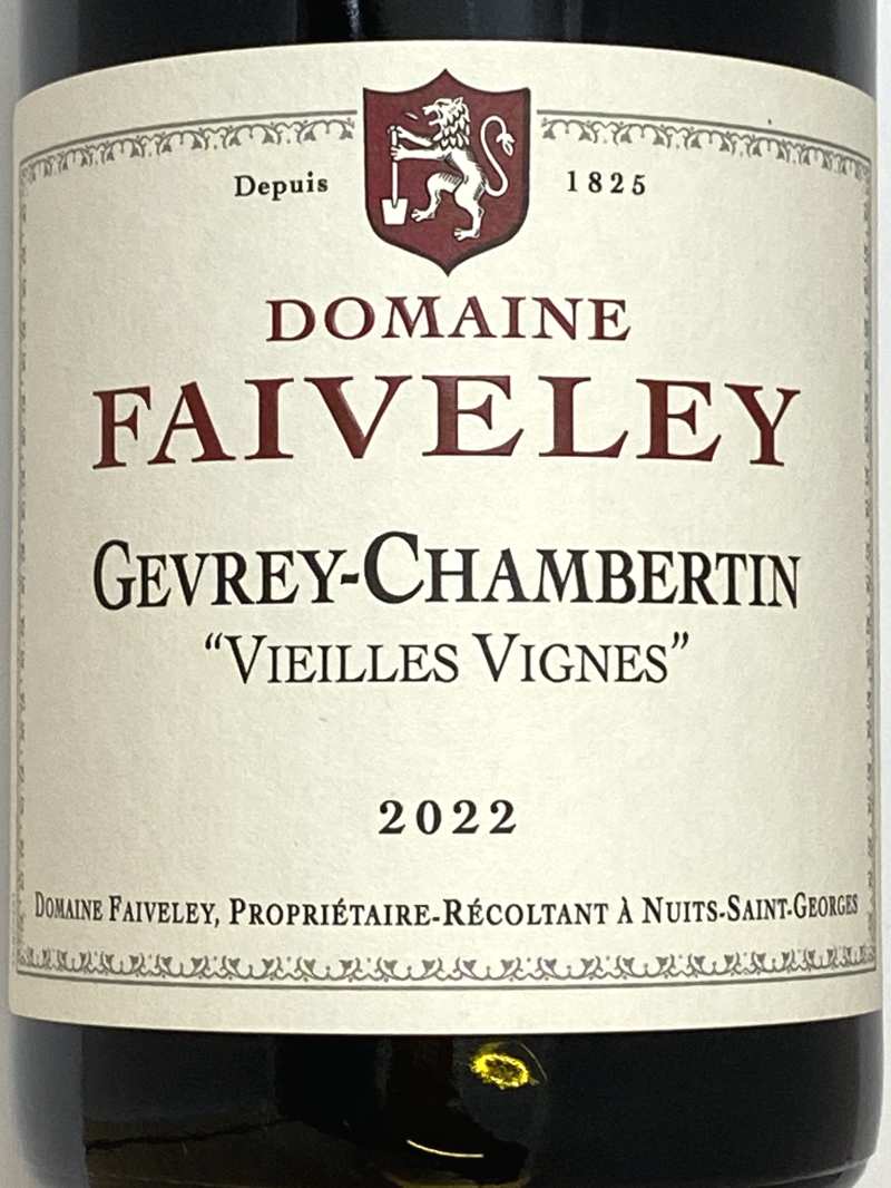 2022年 ドメーヌ フェヴレ ジュヴレ シャンベルタン V.V. 750ml