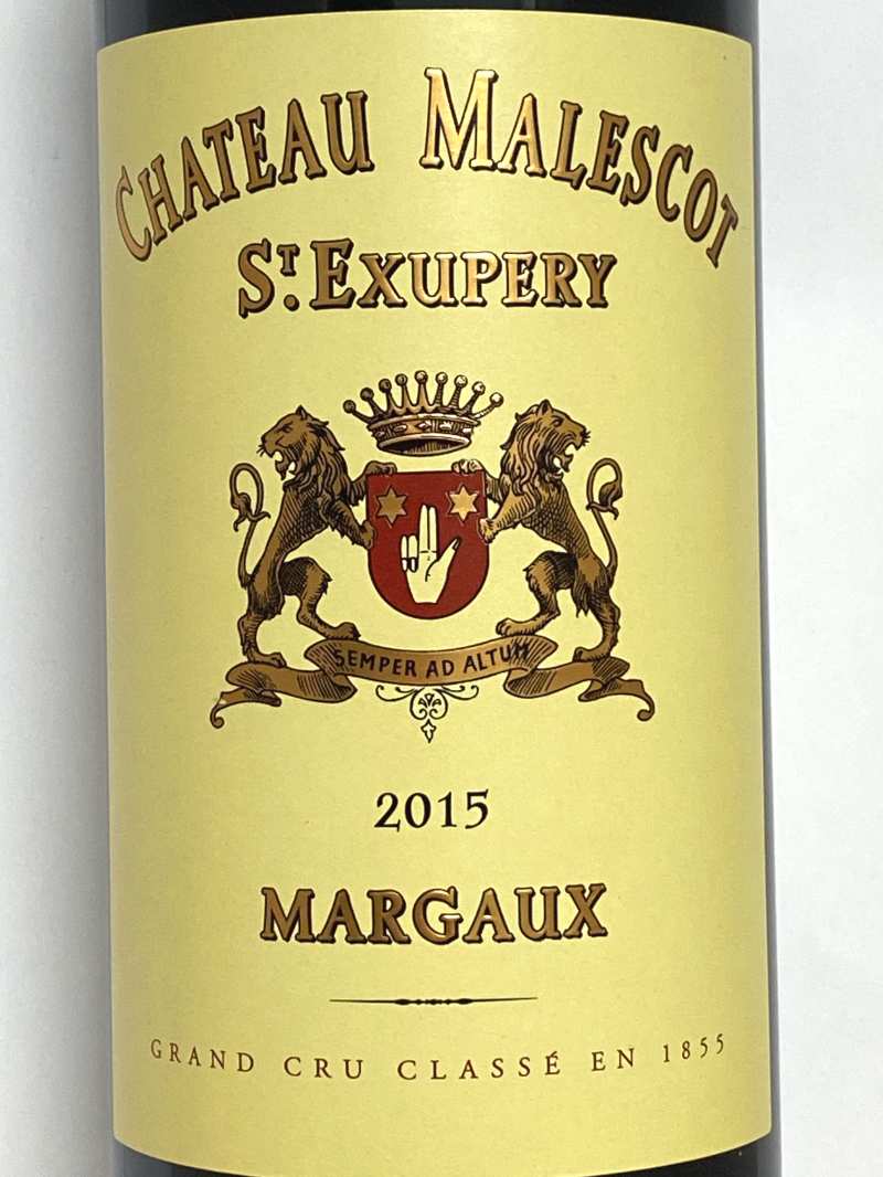 2015年 シャトー マレスコ サン テグジュペリ 750ml フランス ボルドー 赤ワイン