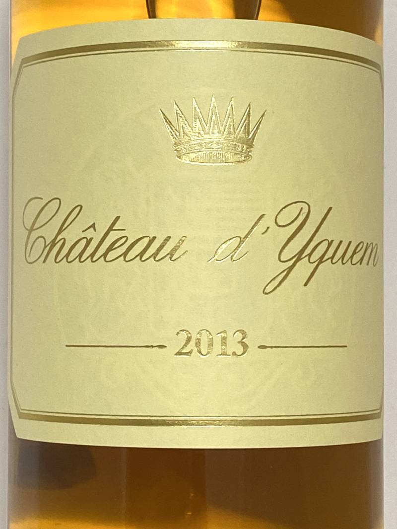 2013年 シャトー ディケム 750ml フランス ボルドー 甘口 白ワイン