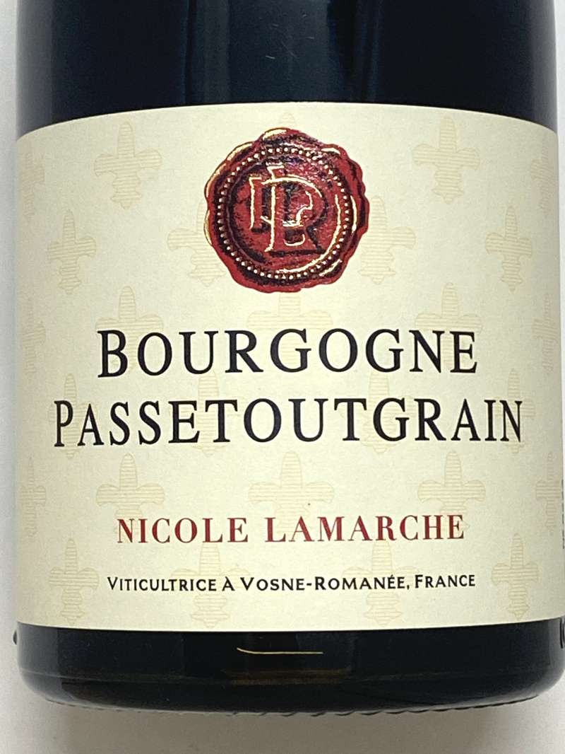 2023年 ニコル ラマルシュ ブルゴーニュ パストゥグラン 750ml フランス 赤ワイン