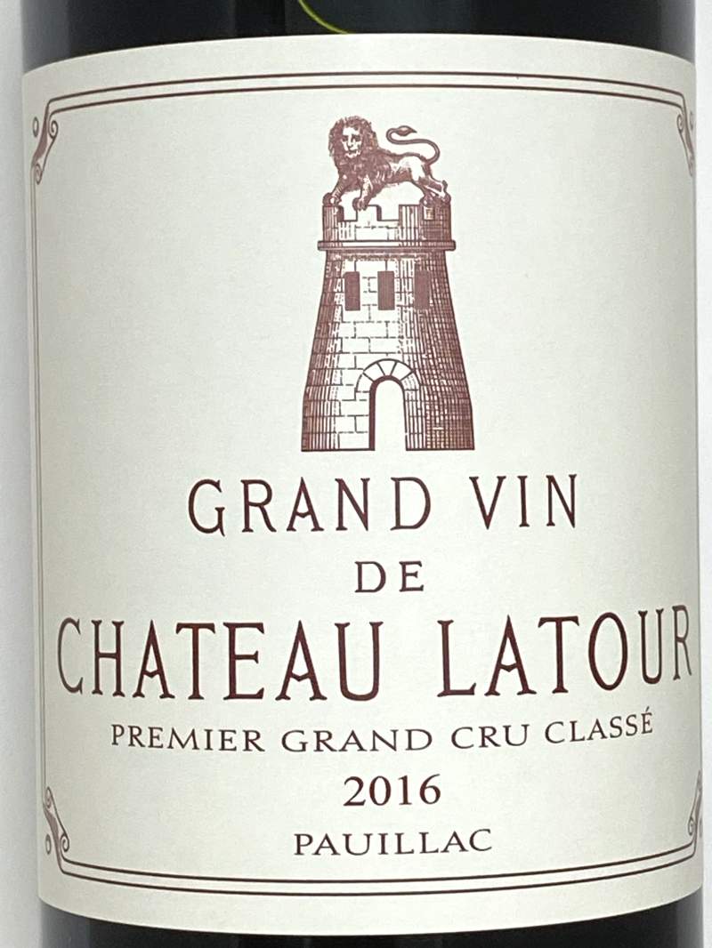 2016年 シャトー ラトゥール 750ml フランス ボルドー 赤ワイン