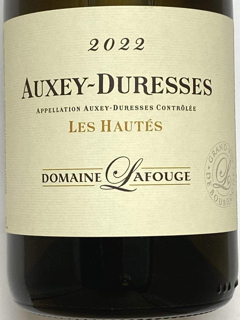 2022年 ラフージュ オーセイ デュレス レ ゾーテ 750ml フランス ブルゴーニュ 白ワイン