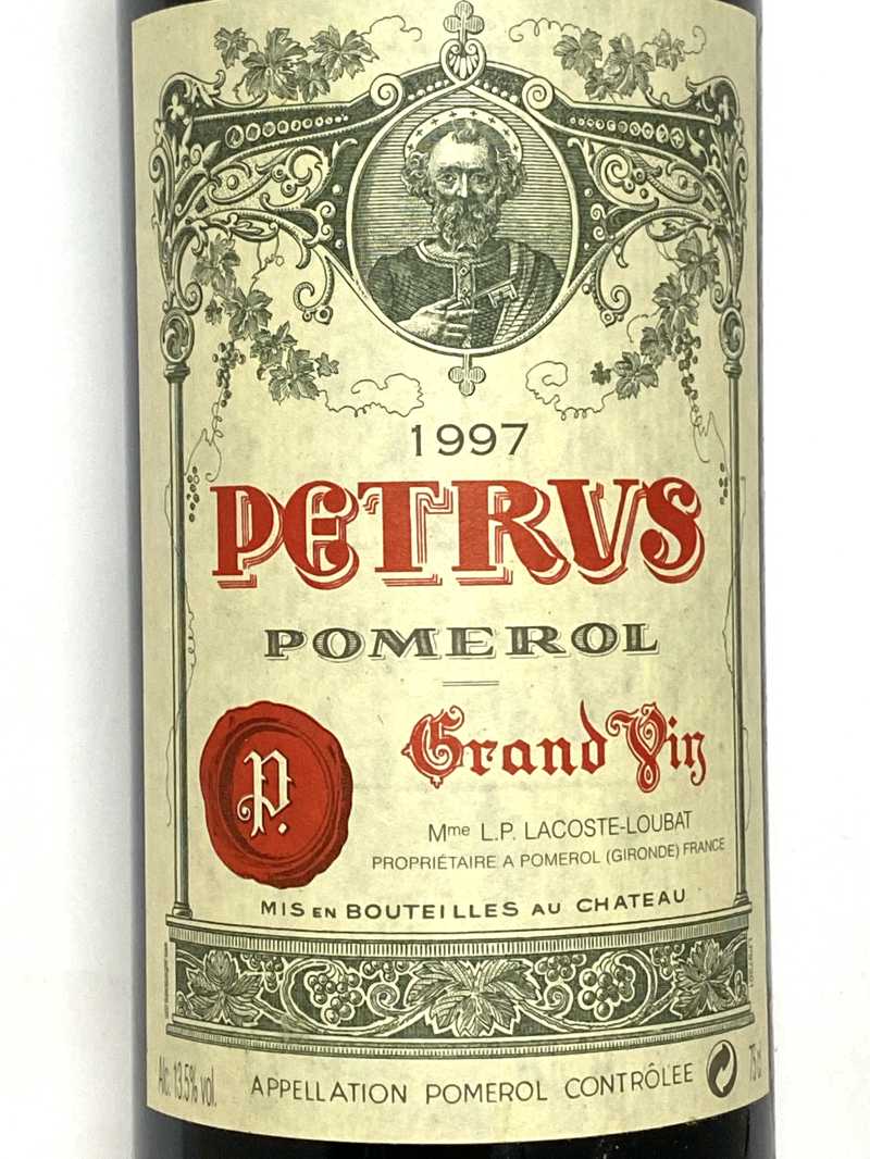 CH  ペトリュス　1997年　750ミリ　1本 1997年 シャトー ペトリュス 750ml フランス ボルドー 赤ワイン