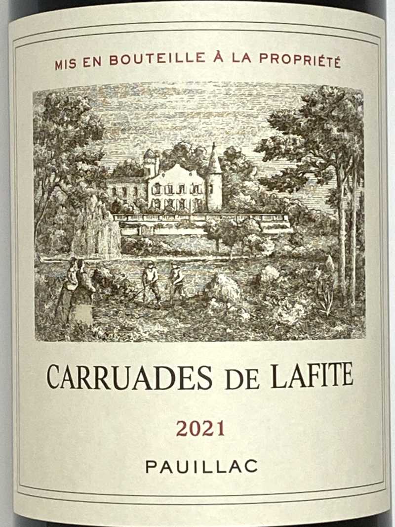 2021年 カリュアド ド ラフィット 750ml フランス ボルドー 赤ワイン