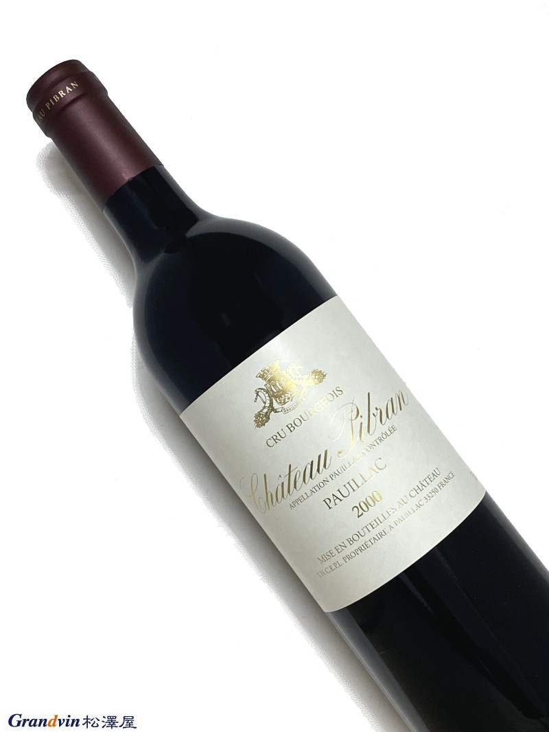 2000年 シャトー ピブラン 750ml フランス ボルドー 赤ワイン