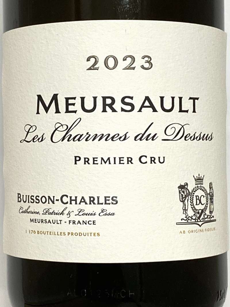 2023年 ビュイッソン シャルル ムルソー レ シャルム デュ ドゥス 750ml フランス ブルゴーニュ 白ワイン