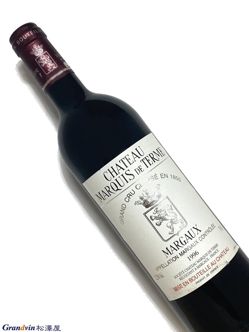 1996年 シャトー マルキ ド テルム 750ml フランス ボルドー 赤ワイン