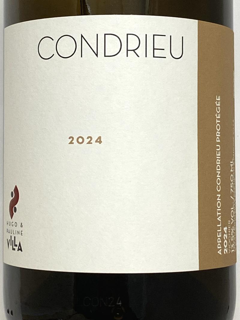 2024年 ユーゴ エ ポーリーヌ  ヴィラ コンドリュー 750ml フランス ローヌ 白ワイン