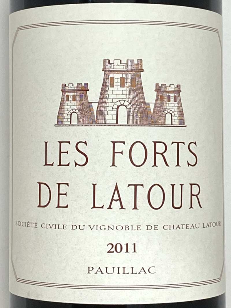 2011年 レ フォール ド ラトゥール 750ml フランス ボルドー 赤ワイン