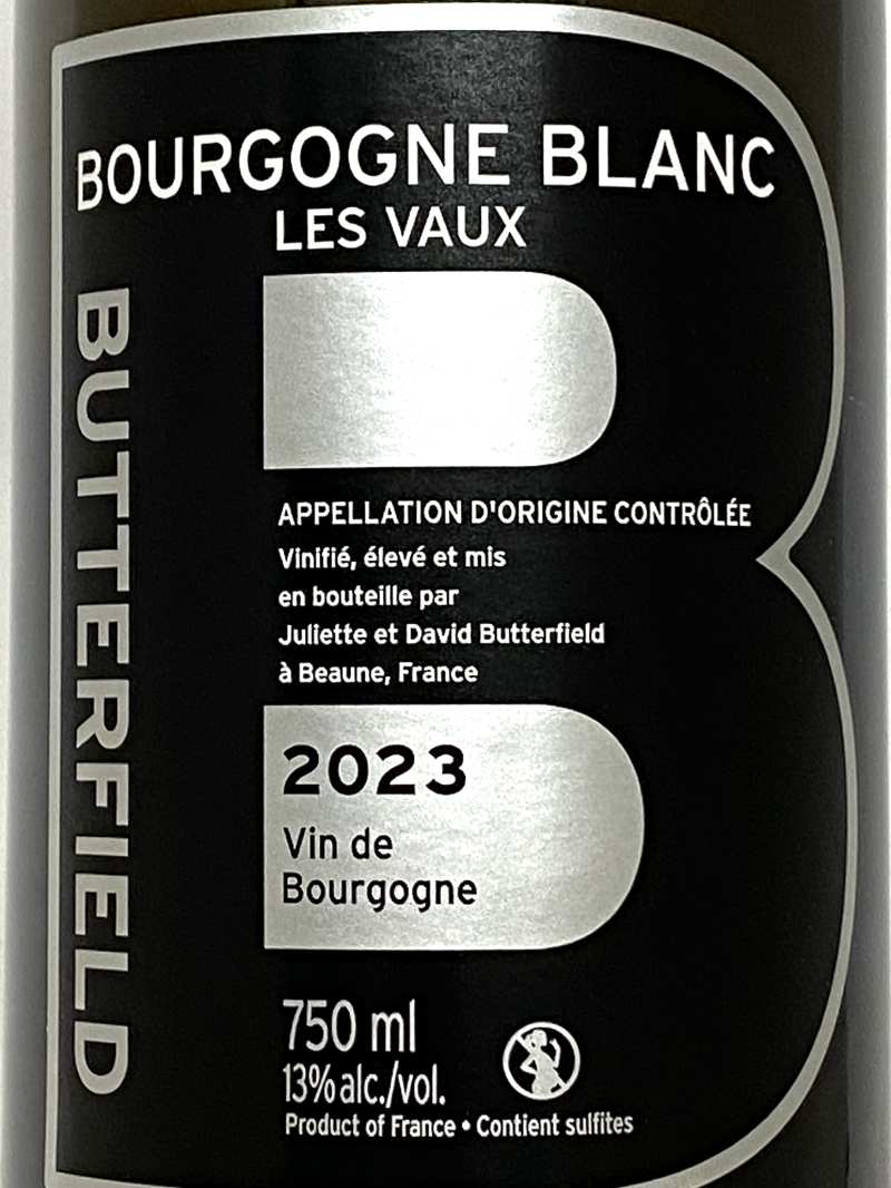 2023年 バターフィールド ブルゴーニュ ブラン レ ヴォー 750ml フランス 白ワイン