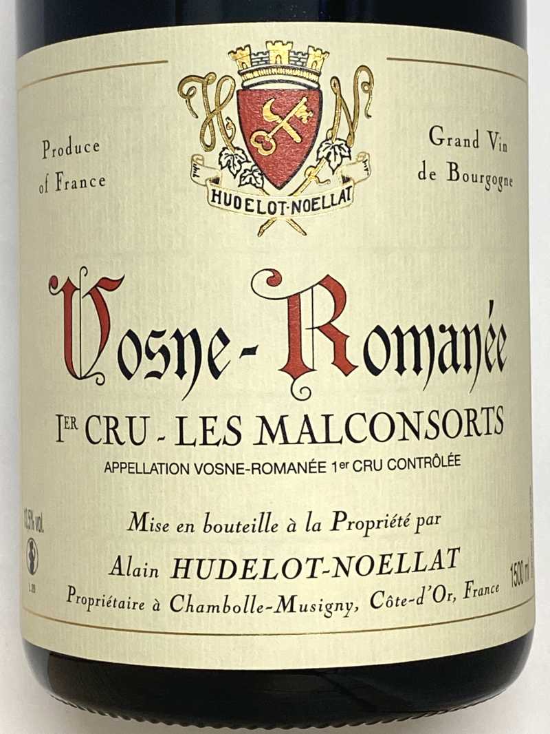 2023年 アラン ユドロ ノエラ ヴォーヌ ロマネ レ マルコンソール 1,500ml フランス ブルゴーニュ 赤ワイン 木箱付き