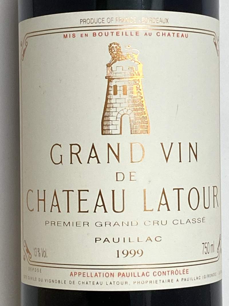 シャトー・ラトゥール1999 1999年 シャトー ラトゥール 750ml フランス ボルドー 赤ワイン