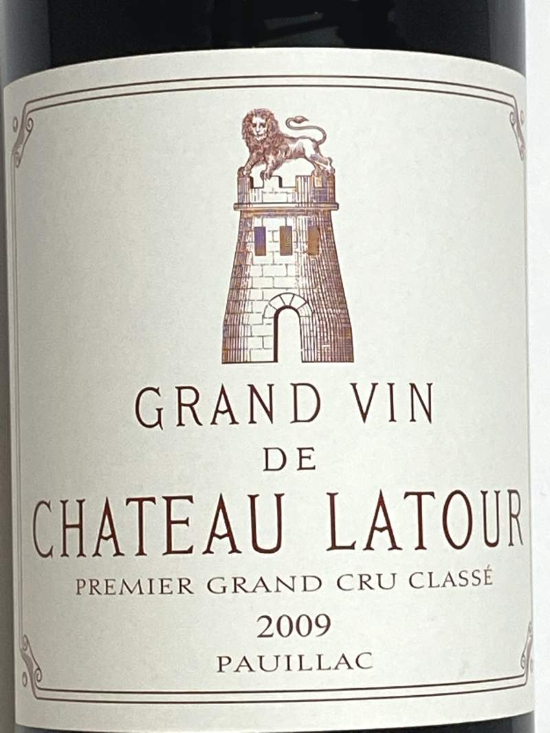 2009年 シャトー ラトゥール 750ml フランス ボルドー 赤ワイン