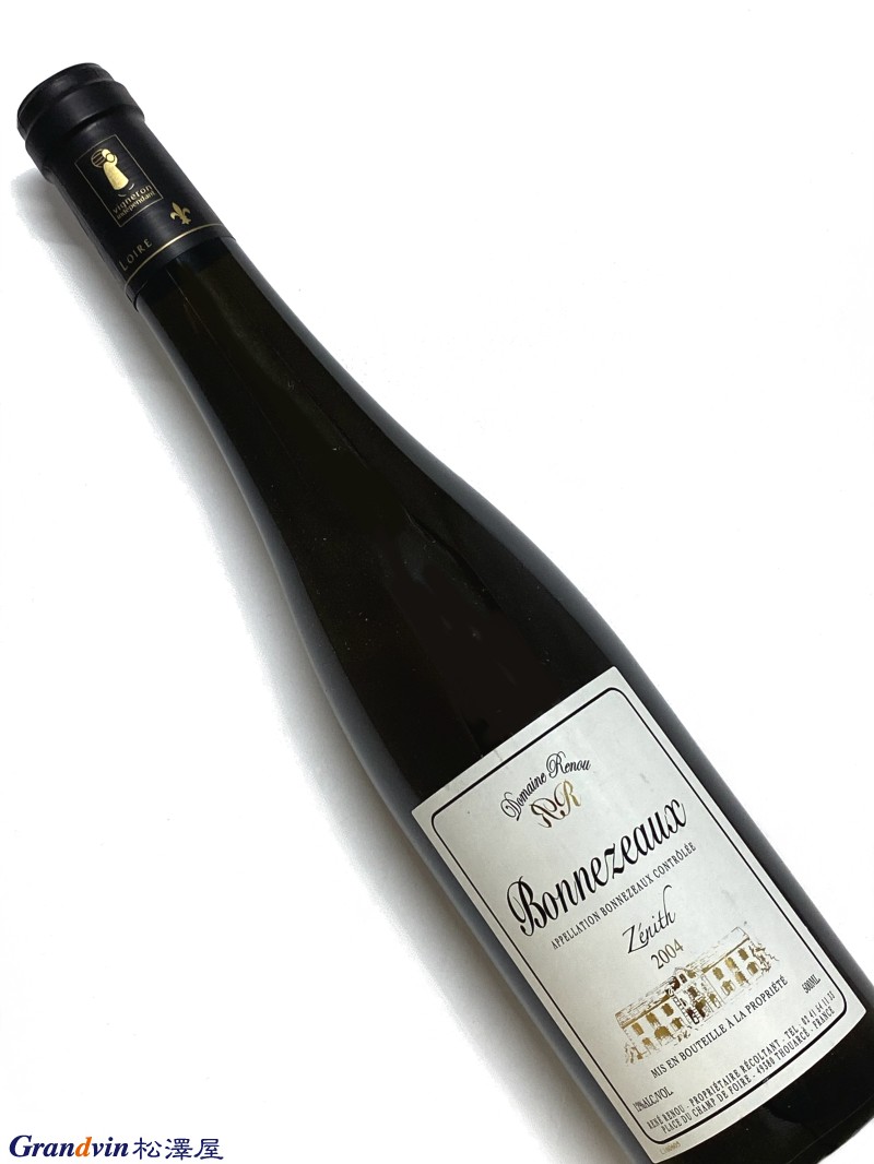 2004年 ルネ ルヌー ボンヌゾー キュヴェ ゼニット 500ml フランス 甘口白ワイン