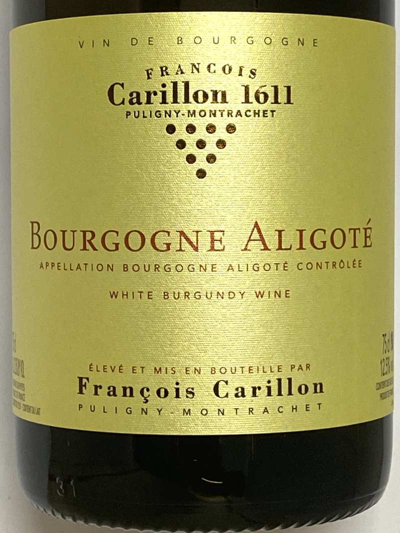 2021年 フランソワ カリヨン ブルゴーニュ アリゴテ 750ml フランス 白ワイン