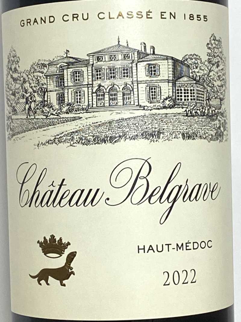 2022年 シャトー ベルグラーヴ 750ml フランス ボルドー 赤ワイン