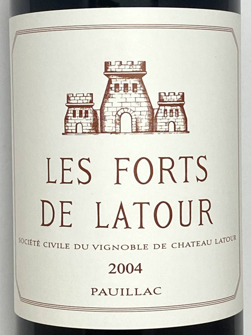 2004年 レ フォール ド ラトゥール 750ml フランス ボルドー
