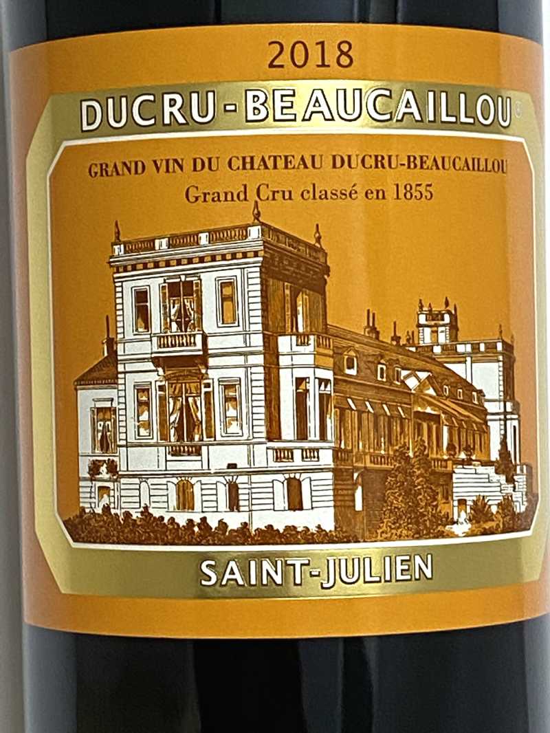 2018年 シャトー デュクリュ ボーカイユ 750ml フランス ボルドー 赤ワイン