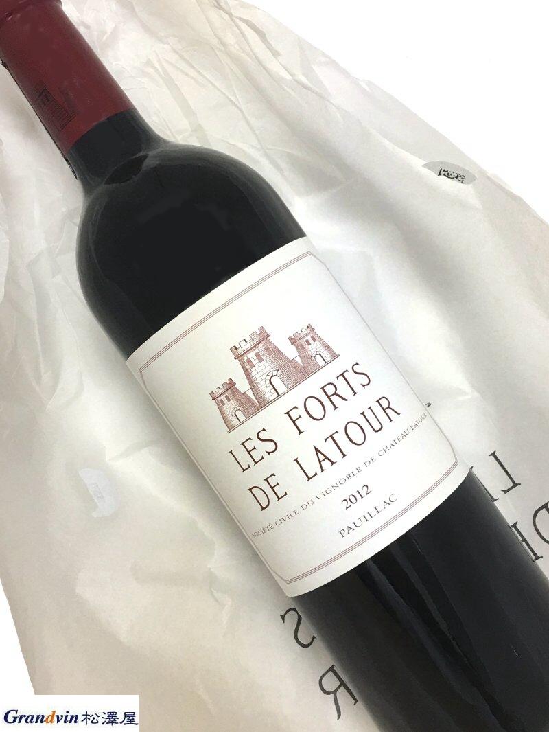 2012年 レ フォール ド ラトゥール 750ml フランス ボルドー 赤ワイン