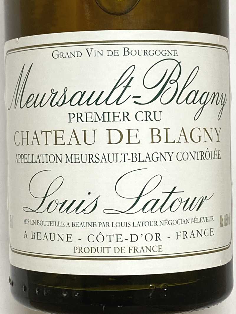 1995年 ルイ ラトゥール ムルソー ブラニー シャトー ド ブラニー 750ml フランス ブルゴーニュ 白ワイン