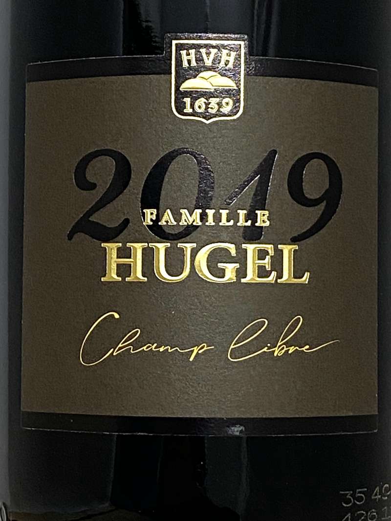 2019年 ヒューゲル クレマン ダルザス シャン リーブル 750ml フランス アルザス スパークリングワイン