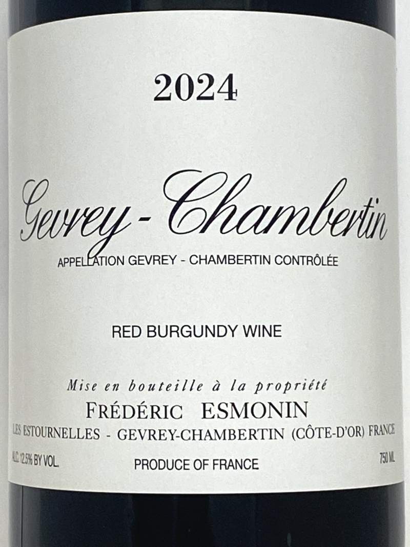 2024年 フレデリック エスモナン ジュヴレ シャンベルタン 750ml フランス ブルゴーニュ 赤ワイン