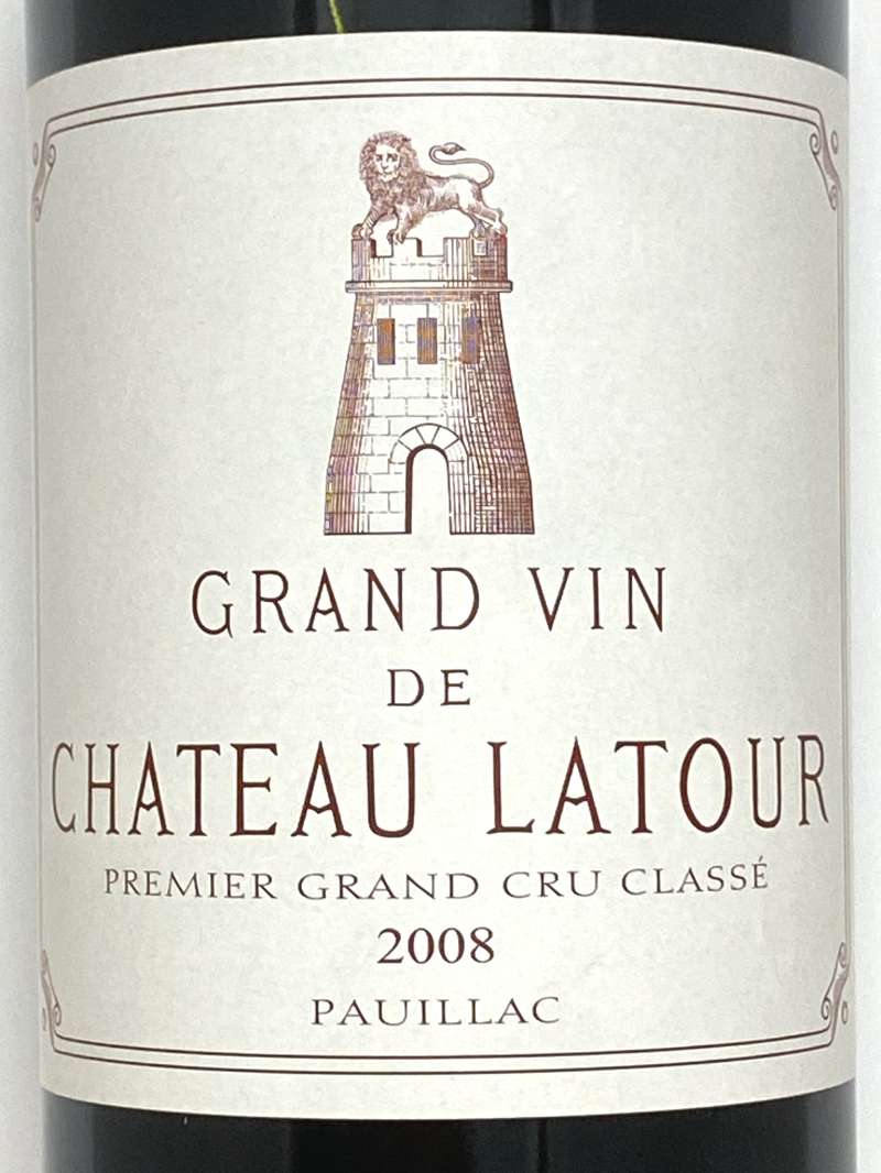2008年 シャトー ラトゥール 750ml フランス ボルドー 赤ワイン