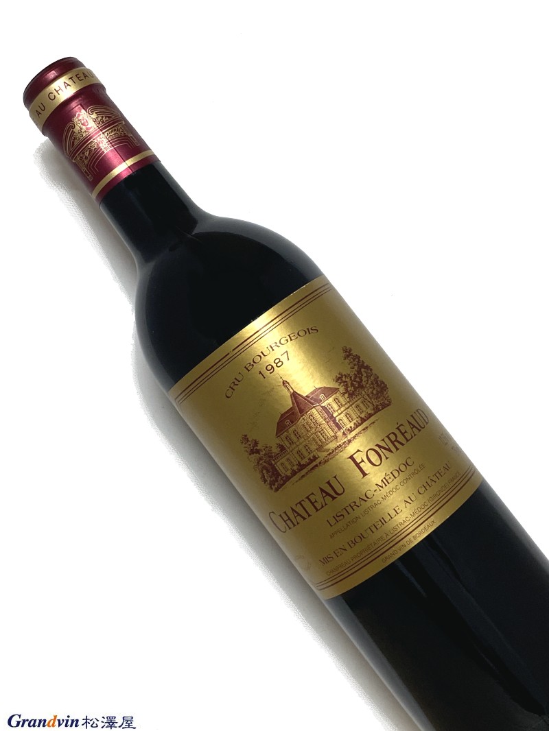 1987年 シャトー フォンレオー 750ml フランス ボルドー 赤ワイン