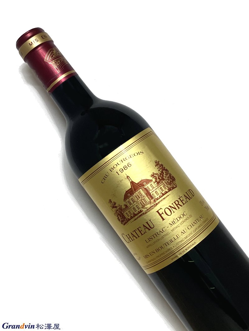 1986年 シャトー フォンレオー 750ml フランス ボルドー 赤ワイン