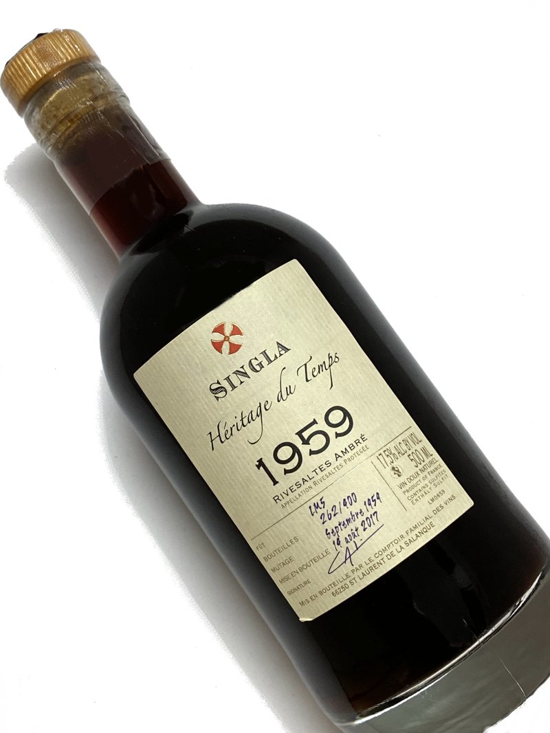1959年 ドメーヌ サングラ エリタージュ デュ タン リヴザルト アンブレ 500ml フランス 甘口 白ワイン 箱付き