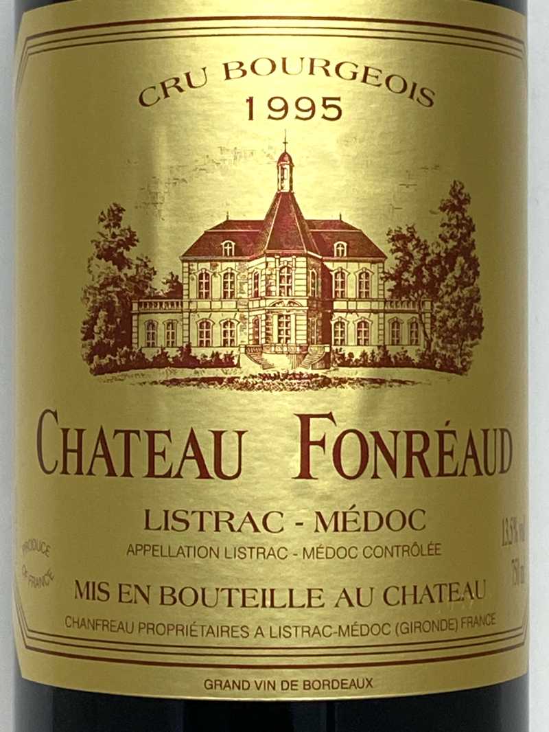 1995年 シャトー フォンレオー 750ml フランス ボルドー 赤ワイン