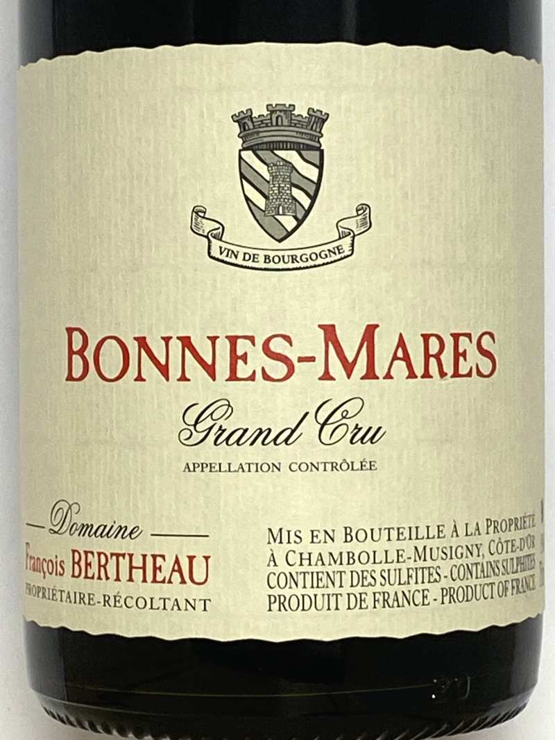 2021年 フランソワ ベルトー ボンヌ マール 750ml フランス ブルゴーニュ 赤ワイン