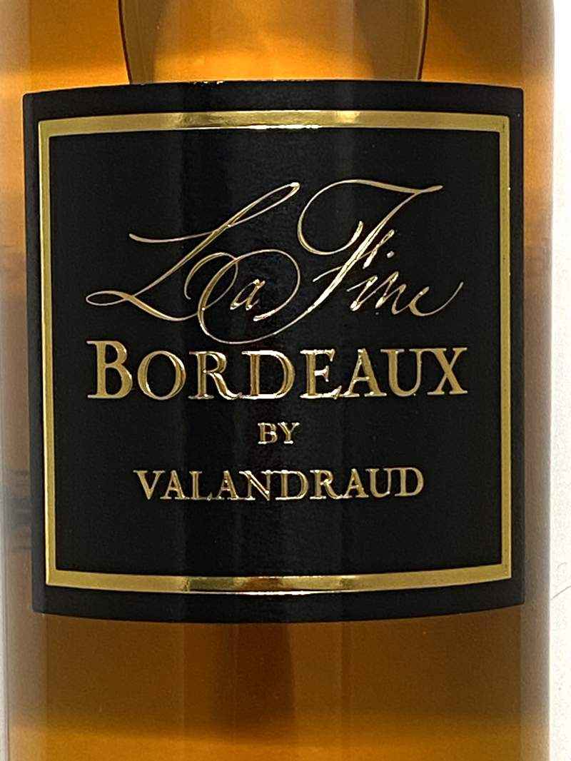 ラ フィーヌ ボルドー バイ ヴァランドロー 700ml フランス ブランデー