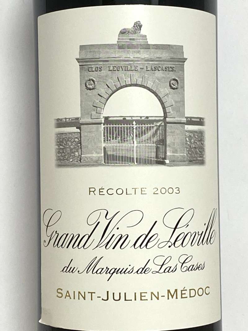 2003年 シャトー レオヴィル ラスカーズ 750ml フランス ボルドー 赤ワイン