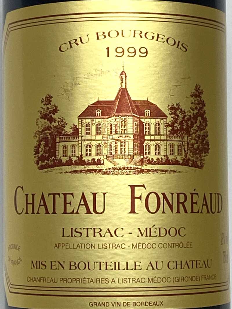 1999年 シャトー フォンレオー 750ml フランス ボルドー 赤ワイン
