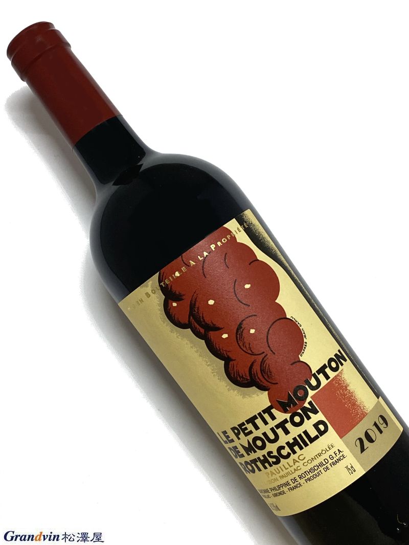 2019年 ル プティ ムートン ド ムートン ロートシルト 750ml フランス ボルドー 赤ワイン
