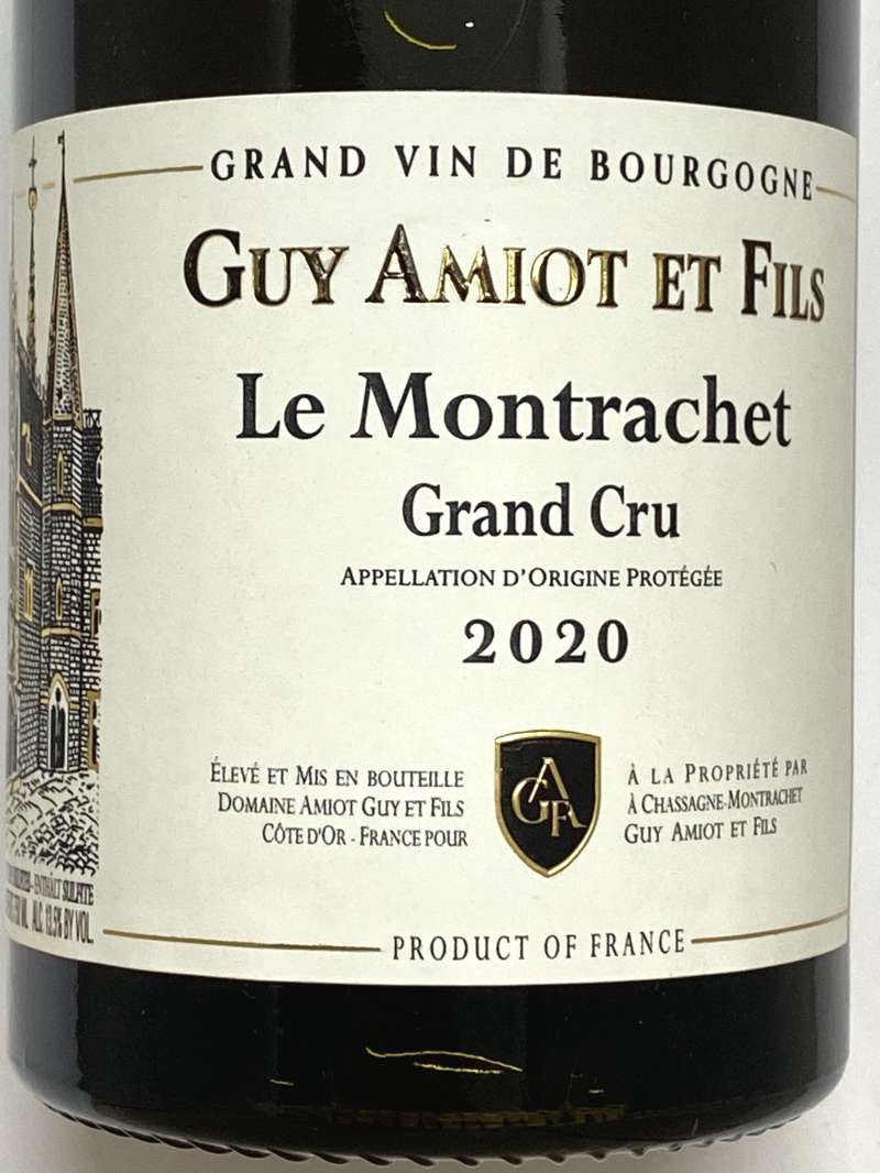 2020年 ギイ アミオ エ フィス ル モンラッシェ 750ml フランス