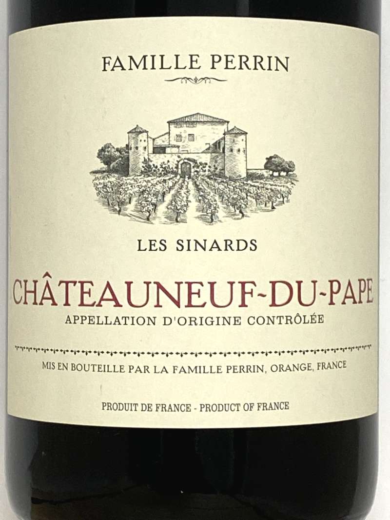 2020年 ペラン シャトーヌフ デュ パプ レ シナール 750ml フランス