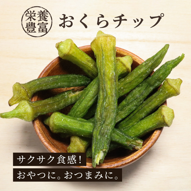 おくらチップ 45g オクラチップス 野菜チップス