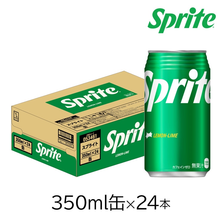 コカ・コーラ スプライト 350ml缶 24本 [1ケース]