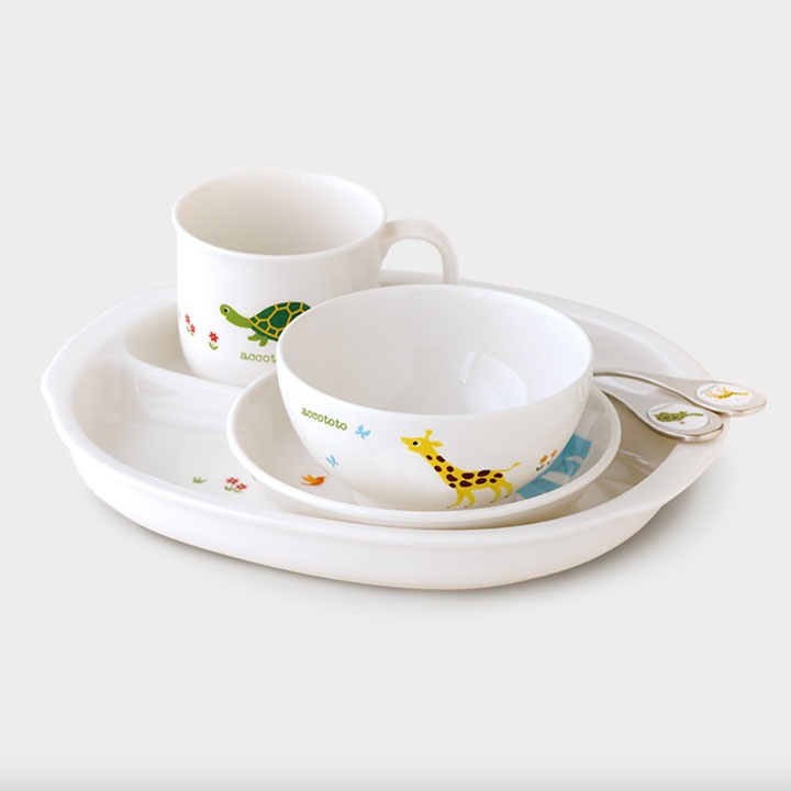 ニッコー(NIKKO) アッコトト はじめてごはんセット【ギフトBOX入り】