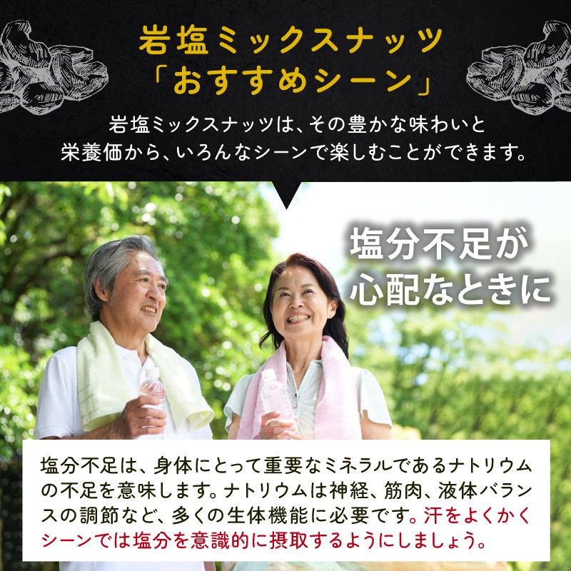 クノップ 岩塩ミックスナッツ 49g 3袋セット