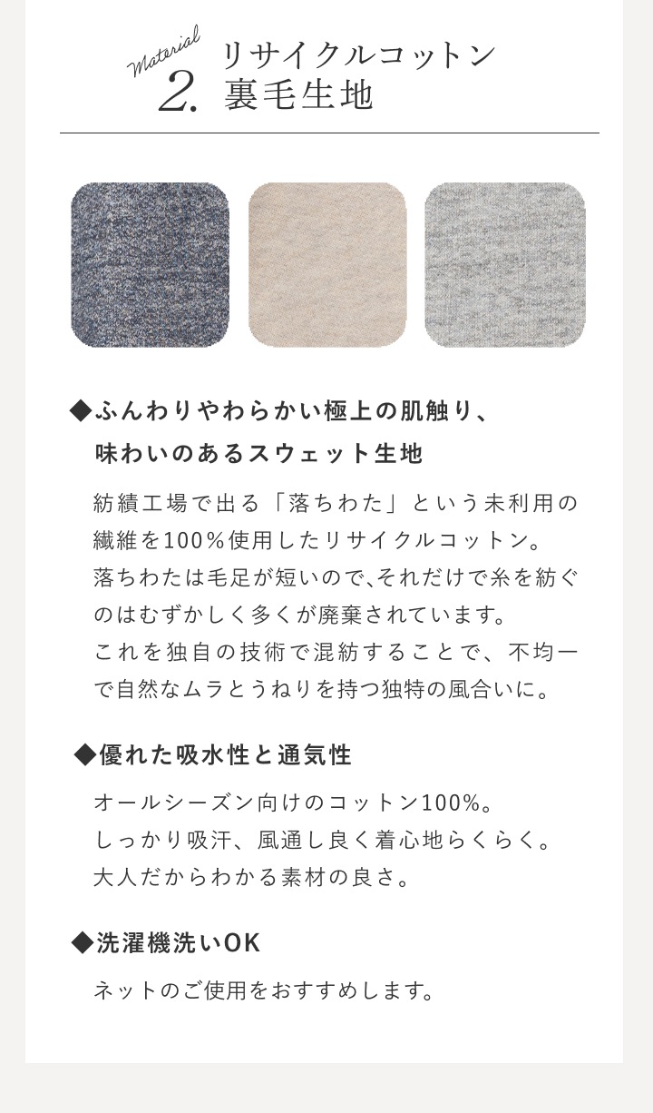 ネルコッチャ リサイクルコットン ロングカーディガン 1着